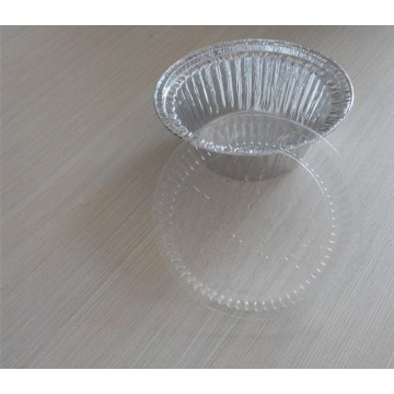 Round Food Container Aluminium Foil Dishes / Bowl for Food Packing